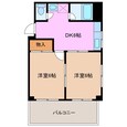 マンション風の間取図
