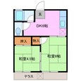 さつき荘の間取図