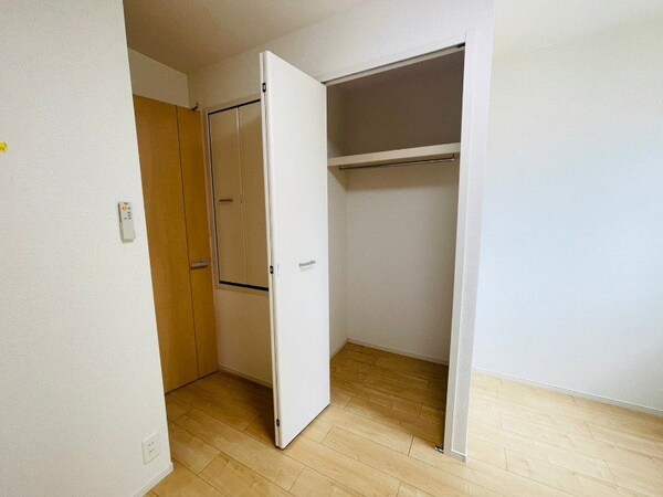 収納(別部屋同型反転タイプ写真です。)