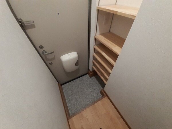 玄関(同じ物件、別部屋の写真です)