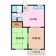 コーポ別名の間取図