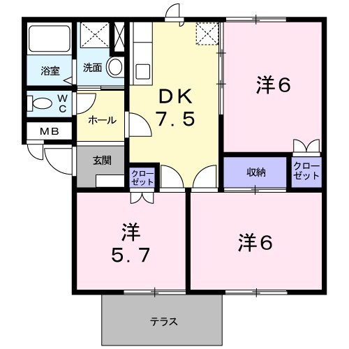間取図