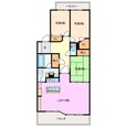 ライオンズシティ四日市の間取図