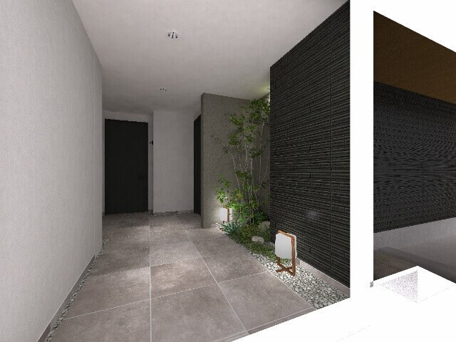 物件外観写真3　(完成パース)