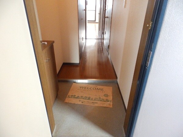 玄関(同建物の別部屋写真です)