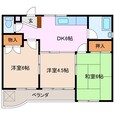 メゾン吉川の間取図