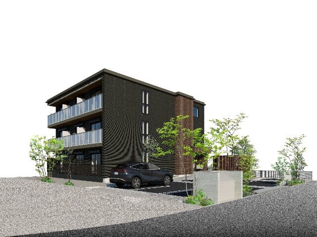 物件外観写真1　(完成パース)