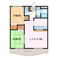 プロミネント伊勢中川Ⅱの間取図