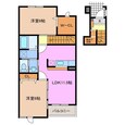 リバーサイドシティ　Ｂ棟の間取図