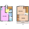 レジデンスレオＡ棟の間取図