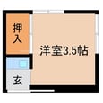 タウンハウスの間取図