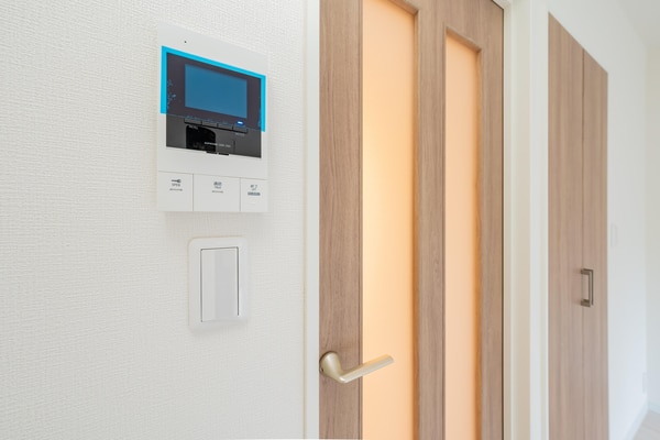 セキュリティ(同じ建築会社のイメージ写真になります。)