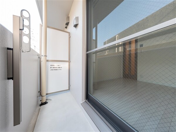 ベランダ・バルコニー・庭(同じ建築会社のイメージ写真になります。)