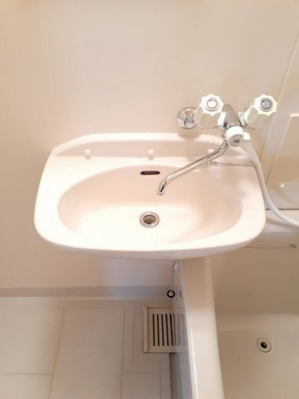 洗面・脱衣所(忙しい朝には欠かせない洗面所です)