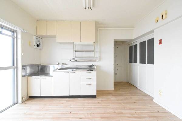 キッチン(ビレッジハウスの同一物件・同一タイプの間取りの写真です)