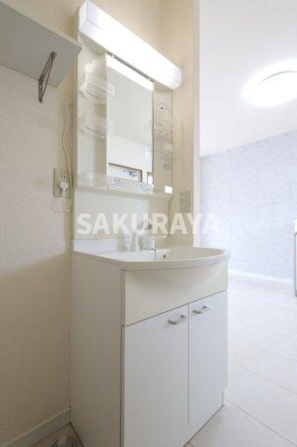 独立洗面台(2025年7月撮影。)