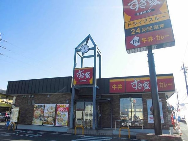 周辺環境(すき家まで1100m)