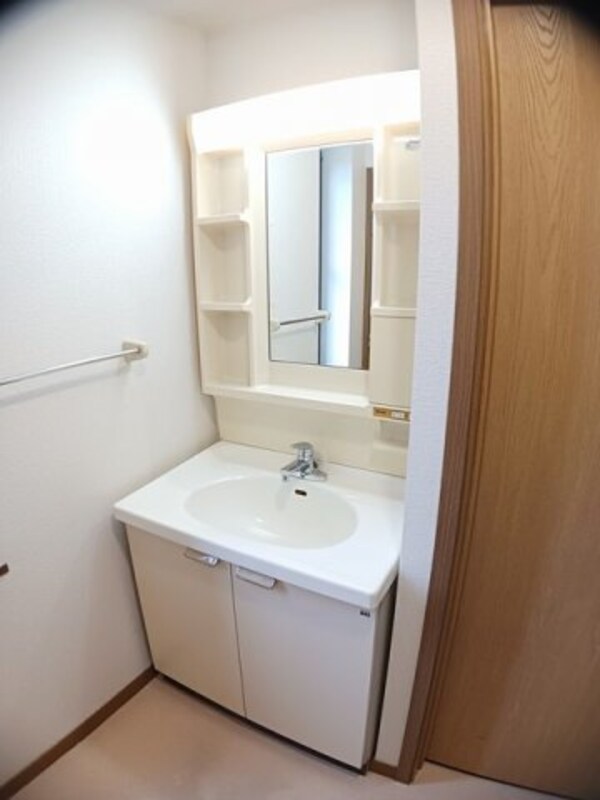 洗面・脱衣所(スペースが確保できる洗面所です)