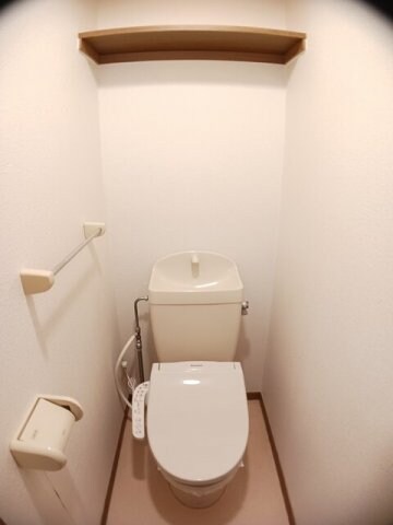 物件内観写真13　(落ち着いた色調のトイレです)