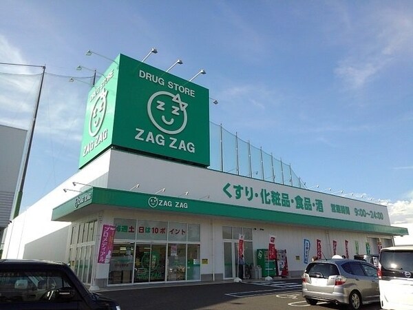 周辺環境(ザグザグ蓬莱店まで300m)