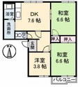 メゾン寿　Ａ棟の間取図