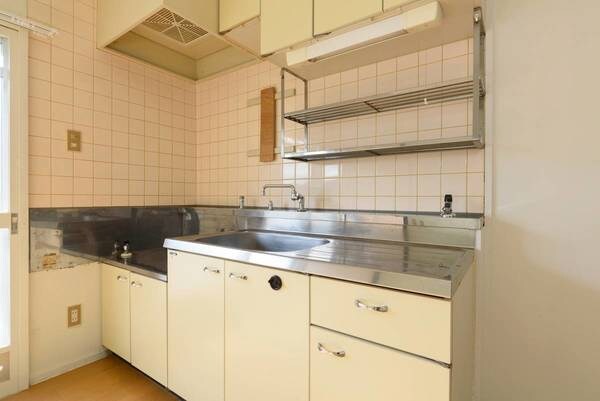 キッチン(ビレッジハウスの同一物件・同一タイプの間取りの写真です)