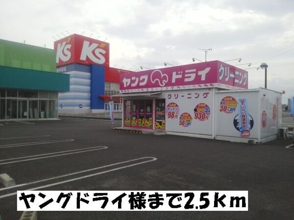 周辺環境(ヤングドライまで2500m)