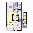 グレースガーデンⅠの間取図