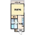 クレセントハイムの間取図