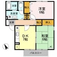 ハイカムール槙ノ原 A棟の間取図