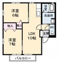 アムールミシマEの間取図
