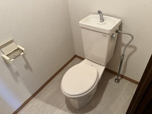 物件内観写真8　(落ち着いた色調のトイレです)