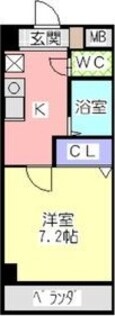 ソレイユ東海通の間取図