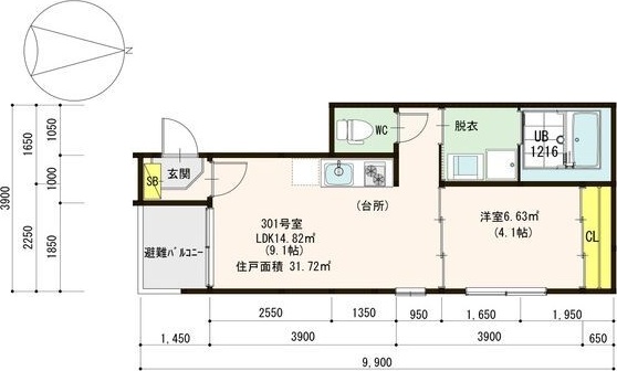 間取図