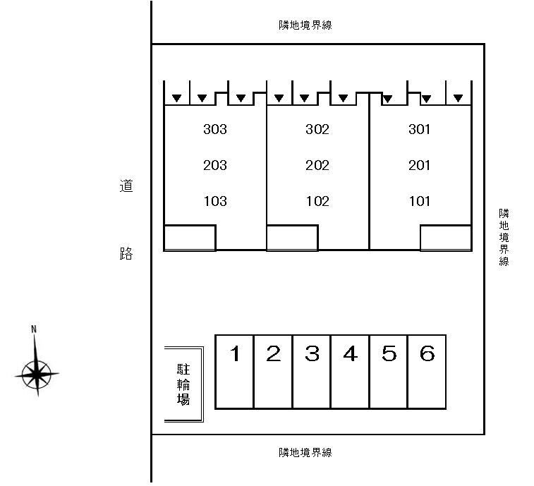 物件外観写真3　(駐車場です)