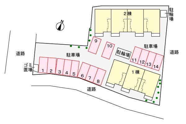 物件外観写真2　(駐車場があります)