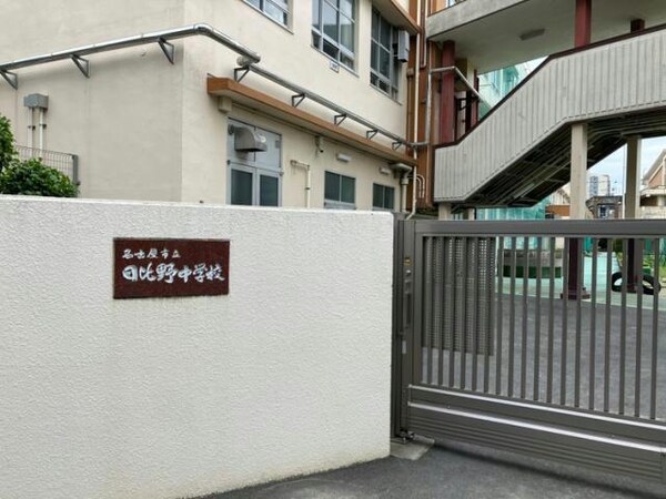 周辺環境(名古屋市立日比野中学校南校舎 733m)