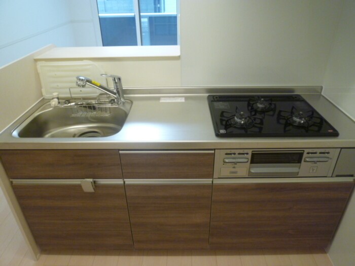 物件内観写真5　(コンパクトなキッチンで掃除もラクラク)