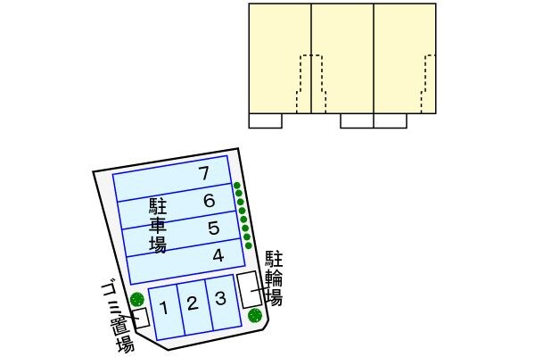 駐車場(駐車場です)