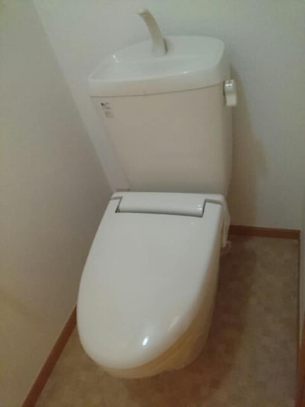 トイレ(コンパクトで使いやすいトイレです)