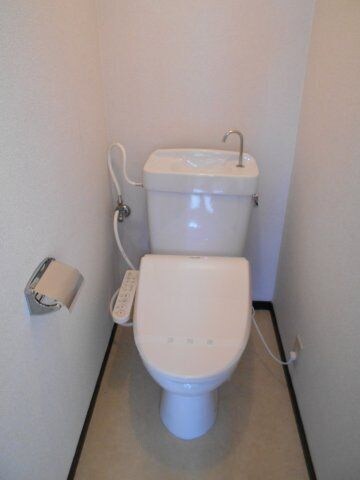 物件内観写真7　(落ち着いた色調のトイレです)