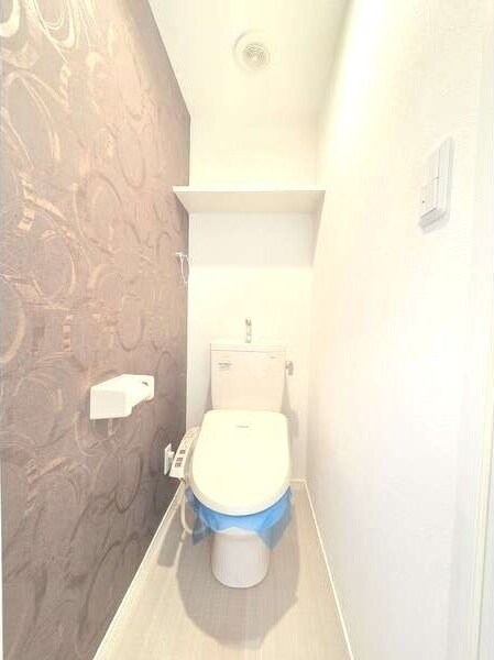 物件内観写真7　(シンプルで使いやすいトイレです)