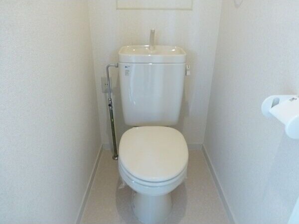 物件内観写真9　(落ち着いた色調のトイレです)