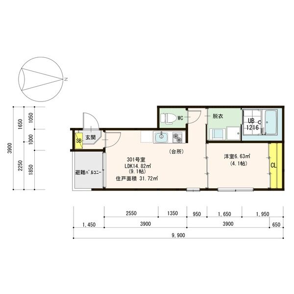 間取図