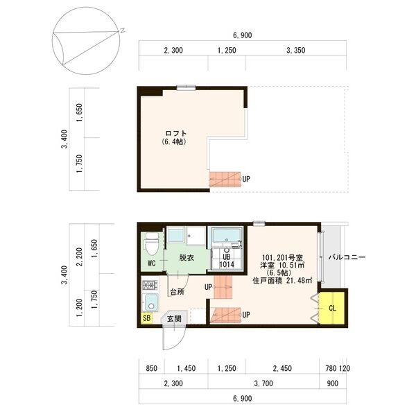 間取図