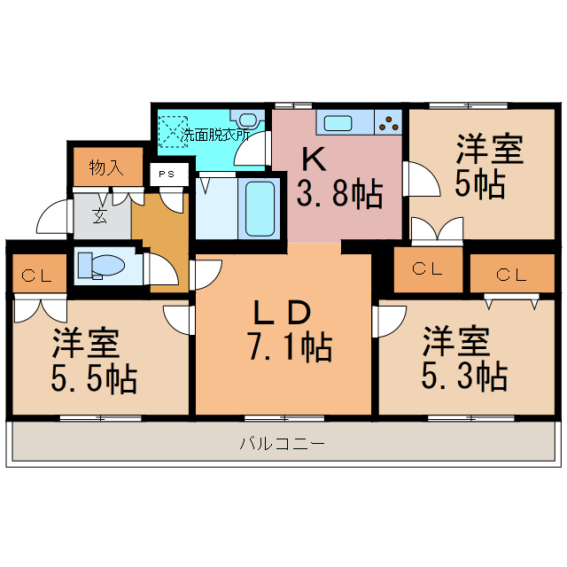 間取図