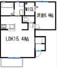 ディアコート小町条の間取図