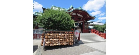 学問の神様、亀戸天神