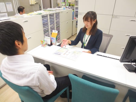 お客様の条件を隅々までお伺いしお部屋の紹介を致します。