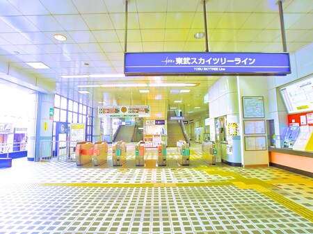 北千住駅から東武スカイツリーラインで５分！ホームエレベーター・エスカレーターもございます！
